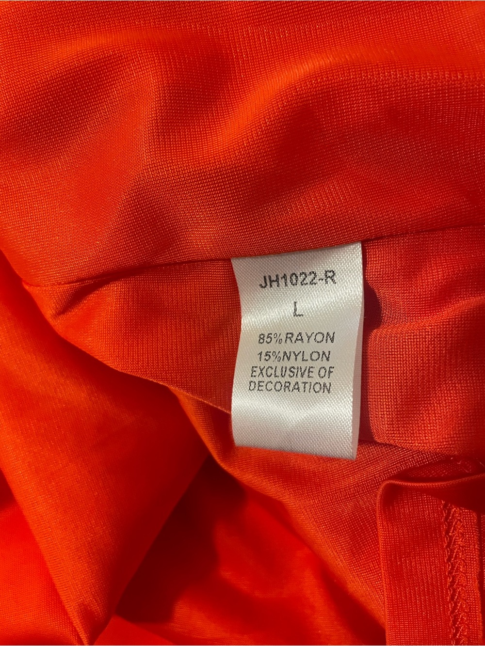 THML Halter Dress in Vibrant Orange - Picture 7 of 7